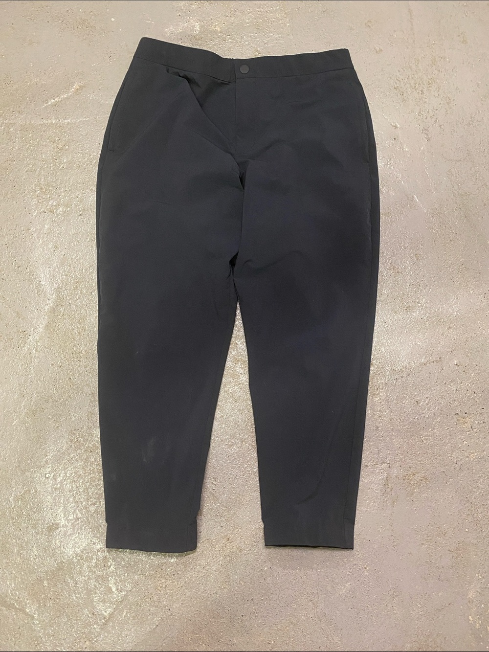 Men's Black Slim Tapered Chinos